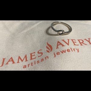 James Avery “c” script ring